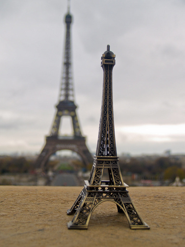 2 in 1 miniature Eifal tower set