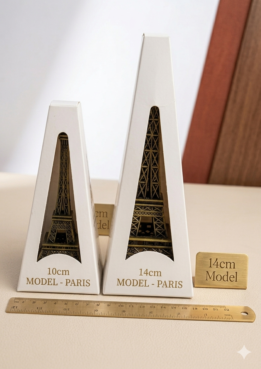 2 in 1 miniature Eifal tower set