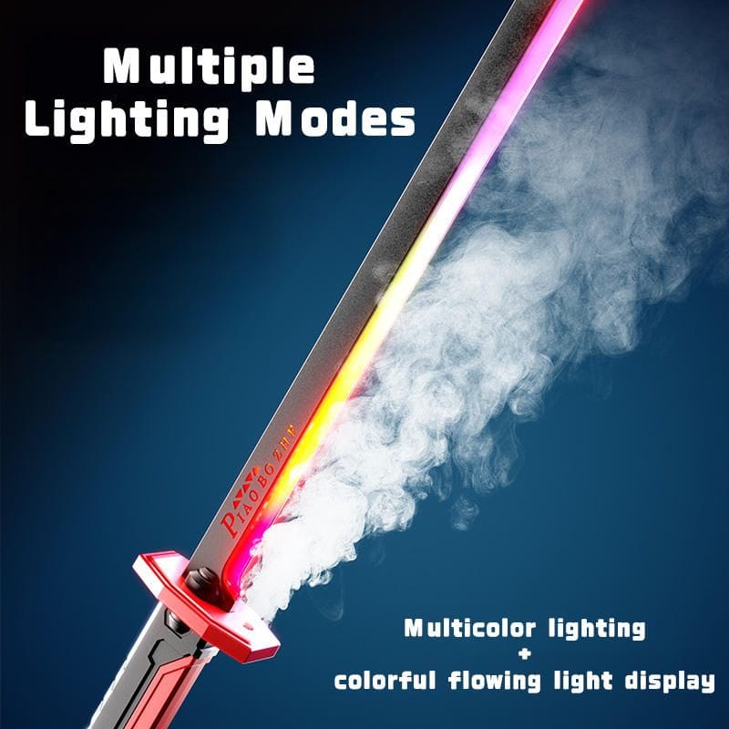 Kids Multi-Color Battle Laser Sword With Smoke