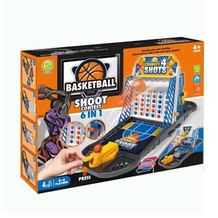 2 in 1 Basketball Shoot Game For Kids