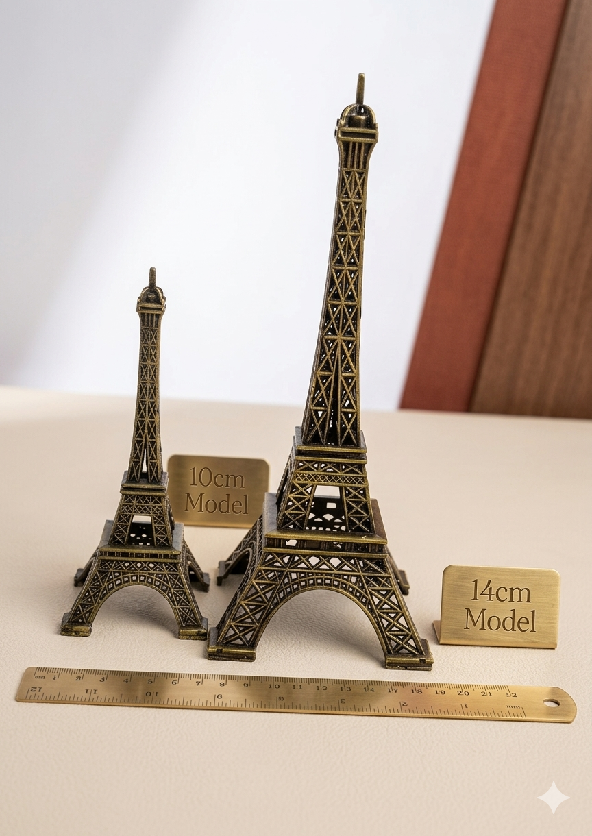 2 in 1 miniature Eifal tower set