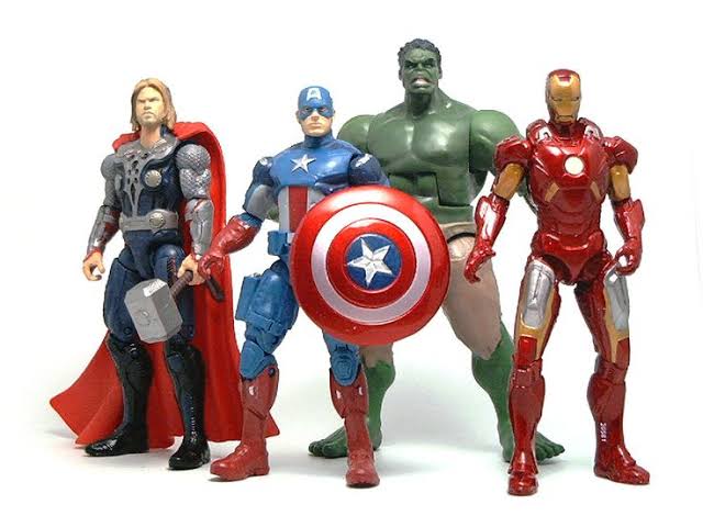 4 in 1 avengers set